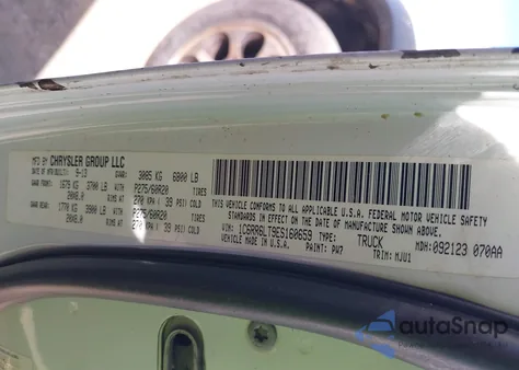 2014 Ram 1500 Lone Star from USA, damaged, VIN 1C6RR6LT9ES160659